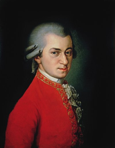 Wolfgang Amadeus Mozart by Barbara Krafft